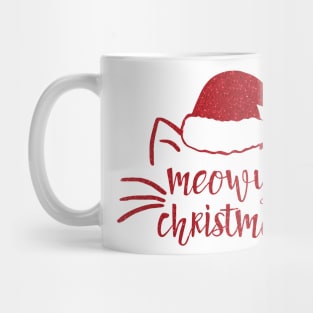 Meowy Christmas Mug